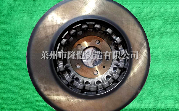 Spray brake disc