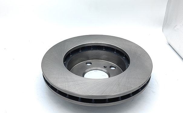 Punching and marking brake disc