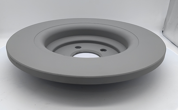 Punching and marking brake disc