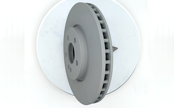 Punching and marking brake disc